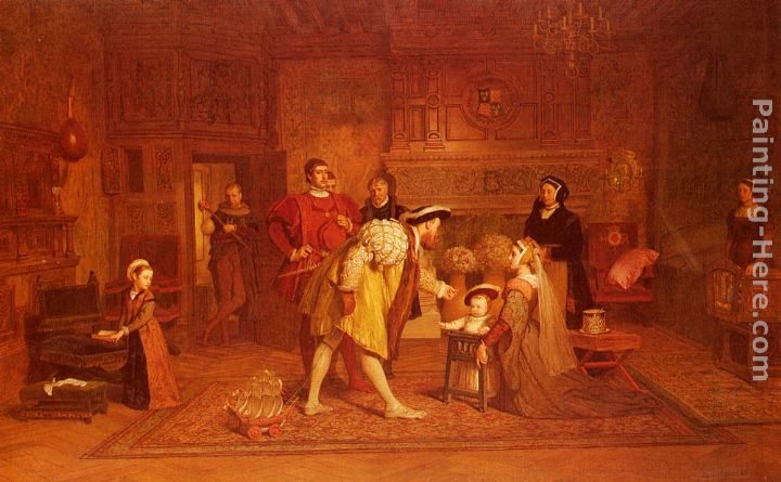 Marcus Stone The Royal Nursery 1538